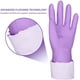 thumbnail image 4 of Guantes de limpieza para lavavajillas domésticos sin látex, forro de algodón, guantes de cocina, 2 pares (púrpura, mediano) Jormftte WMPH-692, 4 of 7