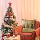 thumbnail image 4 of Christmas Pillow Cover Santa Claus Christmas Tree Printed Embroidery Cushion Pad Holiday Decoration Cushion Cover, 4 of 7