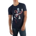 thumbnail image 6 of Batman Joker & Harley Quinn Dancing Navy Tee Shirt T-Shirt-Medium, 6 of 7