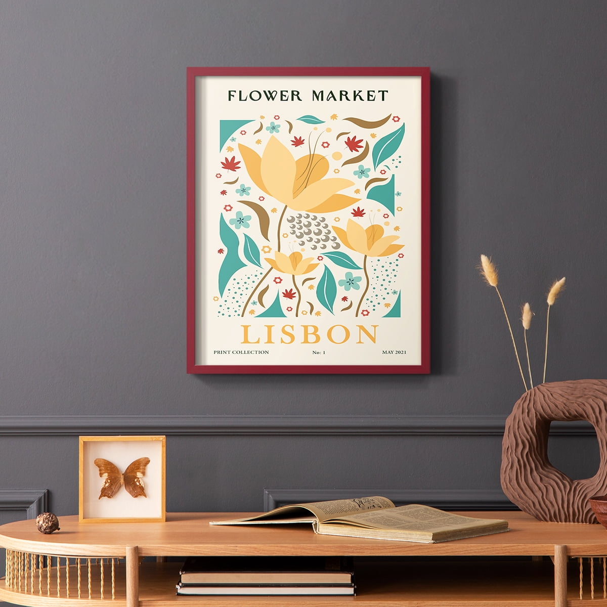 Matisse XL Framed Print - Solid Wood