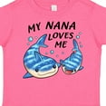 thumbnail image 4 of Inktastic My Nana Loves Me Whale Shark Boys or Girls Toddler T-Shirt, 4 of 5
