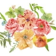 thumbnail image 3 of Wang, Melissa 20x20 Black Modern Framed Museum Art Print Titled - Just Peachy III, 3 of 5