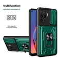 thumbnail image 1 of Magnetic Phone case compatible Oppo A94 4G Slide Camera Lens Protection and Built in 360 Rotatable Ring Holder Cheap and fine, 1 of 5