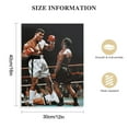 thumbnail image 2 of Nawypu  Muhammad Ali Posters - Muhammad Ali Canvas Wall Art in Ring Boxing Posters, Sports Posters, Gym Posters, Black History Pictures for Wall, Sport Posters for Man Cave, 2 of 5
