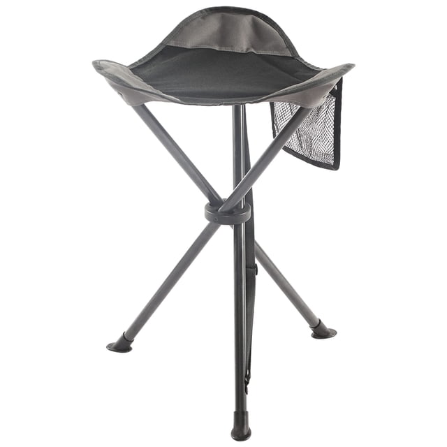 PORTAL Taburete trípode plegable alto para acampar al aire libre caminar caza senderismo pesca viajes, soporte 225 libras