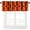 70s-16, variant on Retro Flower Valances Curtains Vintage 70''s and 60''s Style Pink Orange Floral Windows Short Curtain Valance for Kitchen Living Room Bathroom Bedroom Decor with Rod Pocket, One Panel 54X18 Inches