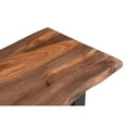 thumbnail image 3 of Coast To Coast Imports Brownstone II Wood Top Nut Brown Console Table, 3 of 8