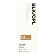 BLK/OPL Total Coverage Face + Body Concealer, Heavenly Honey, 0.50 oz, Maximum Coverage, Hides Scars