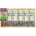 thumbnail image 2 of Juego de Dinero Ficticio Melissa & Doug MD385343 Caja Hecha de Madera Infantil Multicolor, 2 of 2