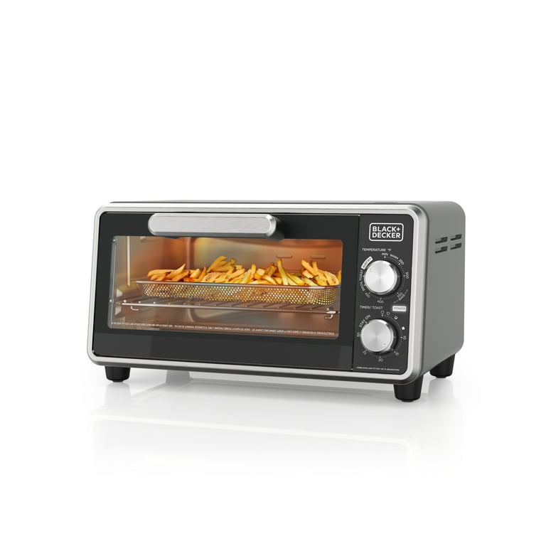 Countertop Oven Small Toaster Ovens Walmart Black Decker 4-Slice