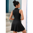thumbnail image 5 of Golf Dress for Women Tennis Dresses with Shorts Pockets Sleeveless Sport Active Workout Athletic Dress Black S, 5 of 7