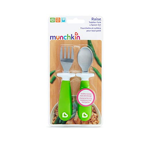 MU RAISE FORK SPOON - FRENCH MUNCHKIN MU RAISE CUILLERES