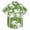 Green, variant on IWRICH Men's Hawaiian Shirts Short Sleeve Button down Aloha Shirts Summer Vacation Beach Shirts Red XL