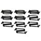 thumbnail image 5 of Paquete de 5 hebillas de correas con cierre en forma de G 2 piezas, 5 of 8