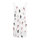 thumbnail image 3 of Gibobby Vestidos Casuales para Mujer Vestido de mujer Vestido de verano sin mangas Empalme Estampado Halter Plisado Vendaje Fiesta Mini vestidoPoliéster(Blanco,XL), 3 of 5