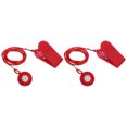 thumbnail image 1 of 1.26''Treadmill Safety Key, Universal Treadmills Magnet Key Replacement Security Stop Key Round for Most Treadmills,2pcs, 1 of 6
