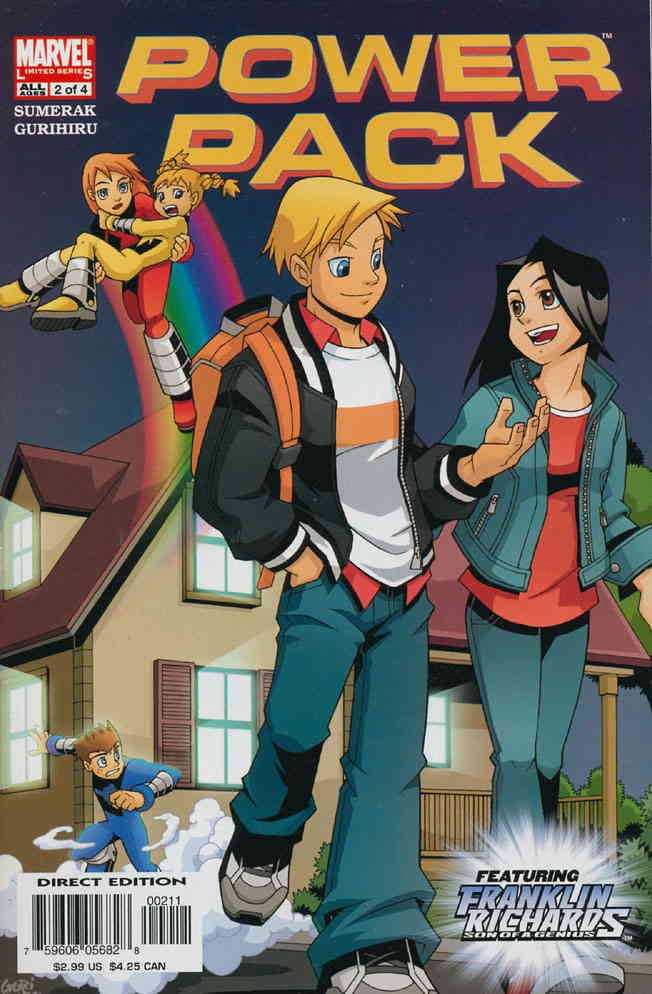 Power Pack (Vol. 3) 2 VF ; Marvel Comic Book