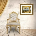 thumbnail image 3 of Blanco, Samuel 14x12 Gold Ornate Wood Framed with Double Matting Museum Art Print Titled - Ocean View I, 3 of 4