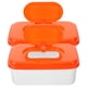 thumbnail image 5 of FELTECHELECTR Dispensador de toallitas húmedas para bebé, contenedor de toallitas húmedas, soporte para pañuelos, color naranja, 2 unidades, 5 of 5