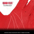 thumbnail image 4 of Gants de Frappe de Baseball Franklin Sports CFX Pro Rouge Chrome, 4 of 7