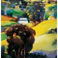 thumbnail image 2 of Unknown 12x12 White Modern Wood Framed Museum Art Print Titled - Valley, 2 of 4