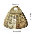 thumbnail image 5 of XISAOK Solid Brass Heavy Weight Ancient Chinese Figurines Ornament Study Desk Book Paperweight Office Home Decoration Craft Collection Gift, 5 of 8