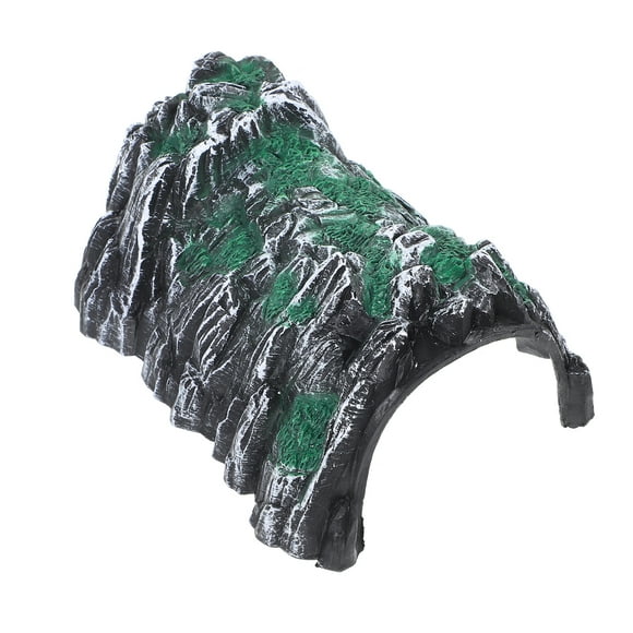 4Pack Plastic Model Train Tunnel in Grey for Sand Table Crafts