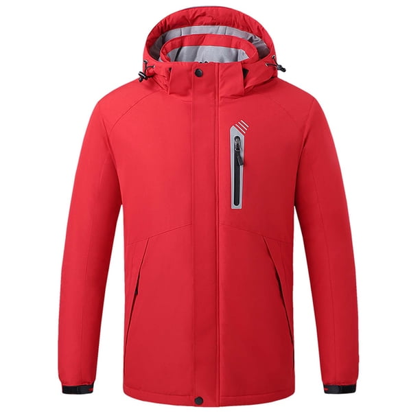 Suéter de abrigo de manga larga cómodo de invierno de color sólido con parte superior de calefacción inteligente para hombres Pompotops oipoqjl37077