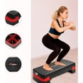 thumbnail image 2 of Step Banco Aerobics Fitness Crosfit Centurfit  9.5 A 15 Cm Ajustable Rojo, 2 of 6
