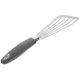 thumbnail image 5 of Espátula metálica para pescado, espátula ranurada de acero inoxidable, espátula para bistec para voltear queso a la parrilla, 5 of 7