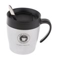 thumbnail image 5 of Vaso de café de viaje Zulema Taza de café de acero inoxidable 350 ml Gris, 5 of 5