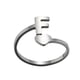 thumbnail image 2 of Xihbxyly Anillos de Moda, Anillos Abiertos Ajustables de Acero Inoxidable, Elegante Diseño de 26 Letras Inglesas, Accesorio de Joyería Llamativo, Ideal para Bodas, Fiestas, Compromisos y Banquetes, R, 2 of 2