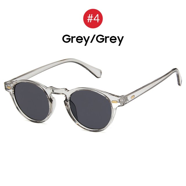 VIVIBEE Hombres Moda 2023 Gafas de sol pequeñas ovaladas Claro Clásico UV400 Gafas de sol Tendencias para 2019 Tonos transparentes para mujeres Tan Jianjun unisex