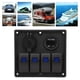 thumbnail image 4 of Panel de interruptor Basculante ANGGREK 4 bandas IP65 a Prueba de Agua para barcos y automóviles, 4 of 8