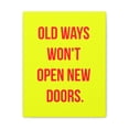 thumbnail image 5 of Inspirational Wall Art Old Ways Won't Open Doors Motivation Wall Decor for Home Office Gym Inspiring Success Quote Print Ready to Hang Unframed, 5 of 13