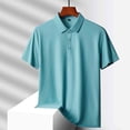 thumbnail image 4 of CYiJun Men's and Big Men's Polo Shirts,Quick Dry Moisture Wicking Performance Short Sleeve Golf Shirts, Sizes M-5XL, 4 of 7