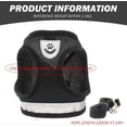thumbnail image 4 of Dog Harness and Lead Set, Soft, Breathable Mesh, No Pull Dog Harness, Reflective Adjustable Dog Vest Strap for Small Dogs and Cats, 4 of 5