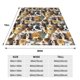 thumbnail image 3 of Balery Cute Dog Manta de Felpa Suave y Acogedora – Cobija de Franela Aterciopelada para Cama, Lavable y Cálida para Sofá, Mascotas, Transpirable-80"x60", 3 of 7