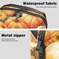 thumbnail image 4 of Thanksgiving USB Organizer Oxford Cloth Waterproof Charger Phone Case Hard Drive Bags USB Case Bag 5.9x9.44x3.14 in Digital Product Storage Organizer, 4 of 6