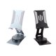 thumbnail image 2 of Bearachild Soporte para teléfono, estante fijo para oficina en casa, aleación de aluminio ajustable, soporte para teléfono móvil, accesorio de fijación Electrónica Negro, 2 of 6
