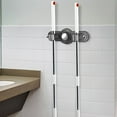 thumbnail image 4 of Qocolhg Broom Holder Mop Hanger Wall Mount Broom & Mop Grippers Organization Garage Storage System Damage Free Garden Kitchen Tool Organizer,Household Cleaning Organizer for Organization and Storage, 4 of 5
