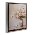 thumbnail image 2 of Stupell Industries Shabby Chic Romantic Rose Bouquet Gray Floating Frame Canvas Art, 25 x 25, by Arlington Prints, 2 of 7