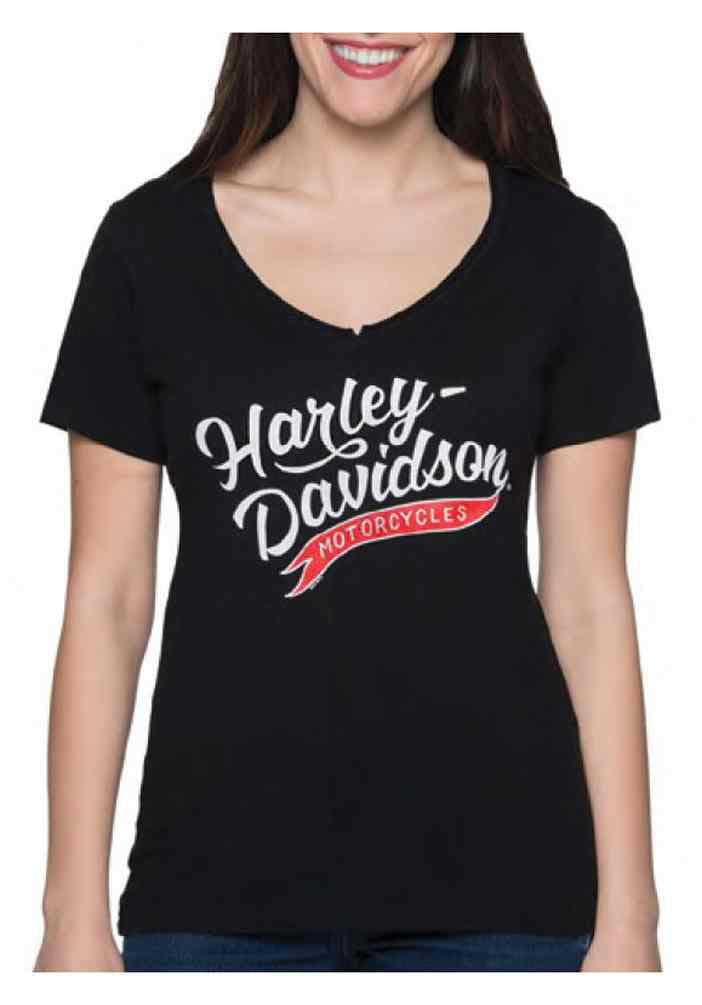 HarleyDavidson HarleyDavidson Women's Momentum HD VNeck Short