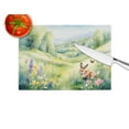 thumbnail image 4 of Carolines Treasures DAC7709LCB 15 x 12 in. Rabbit Springtime Meadow Glass Cutting Board, 4 of 5
