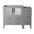 thumbnail image 2 of Fresca Torino 42" Gray Modern Bathroom Cabinet, 2 of 4