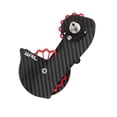 thumbnail image 4 of Oversized Ceramic Bearing Rustproof Pulley Rear Derailleur Cage Wear-resistant Hub Guide Wheel Kit Bike Accessories Outdoor Black/Red SD4s, 4 of 7