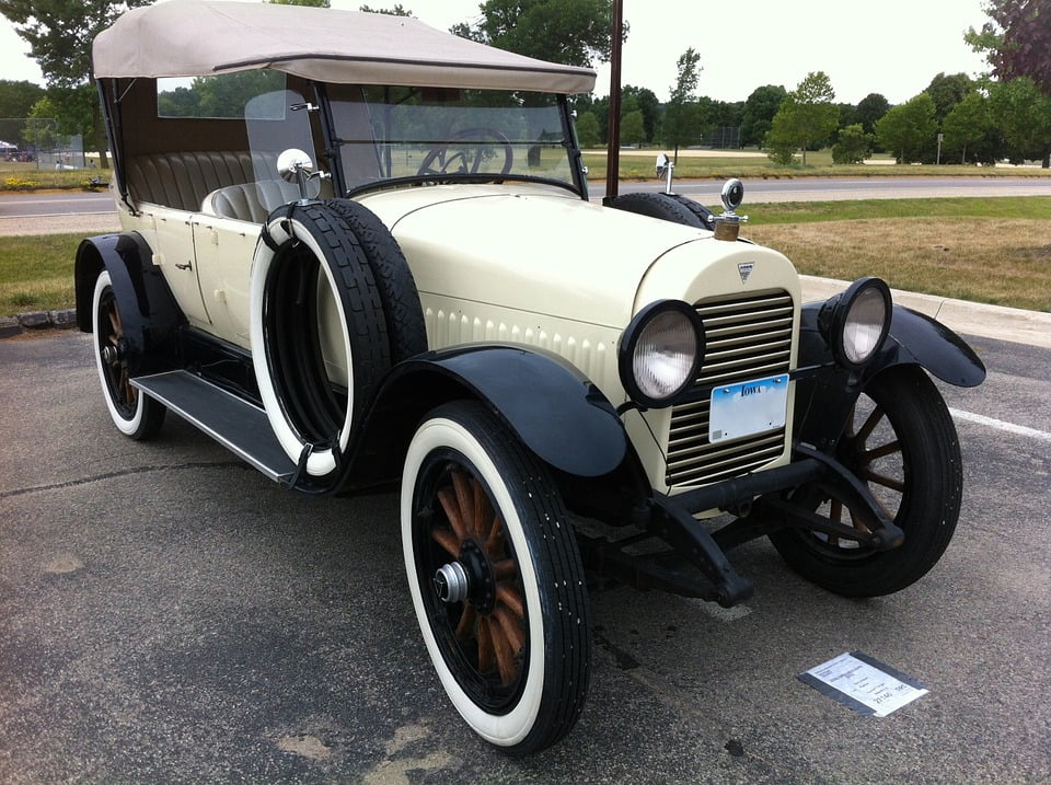 Automobile Vehicle Hudson Phaeton 1921 Car20 Inch By 30