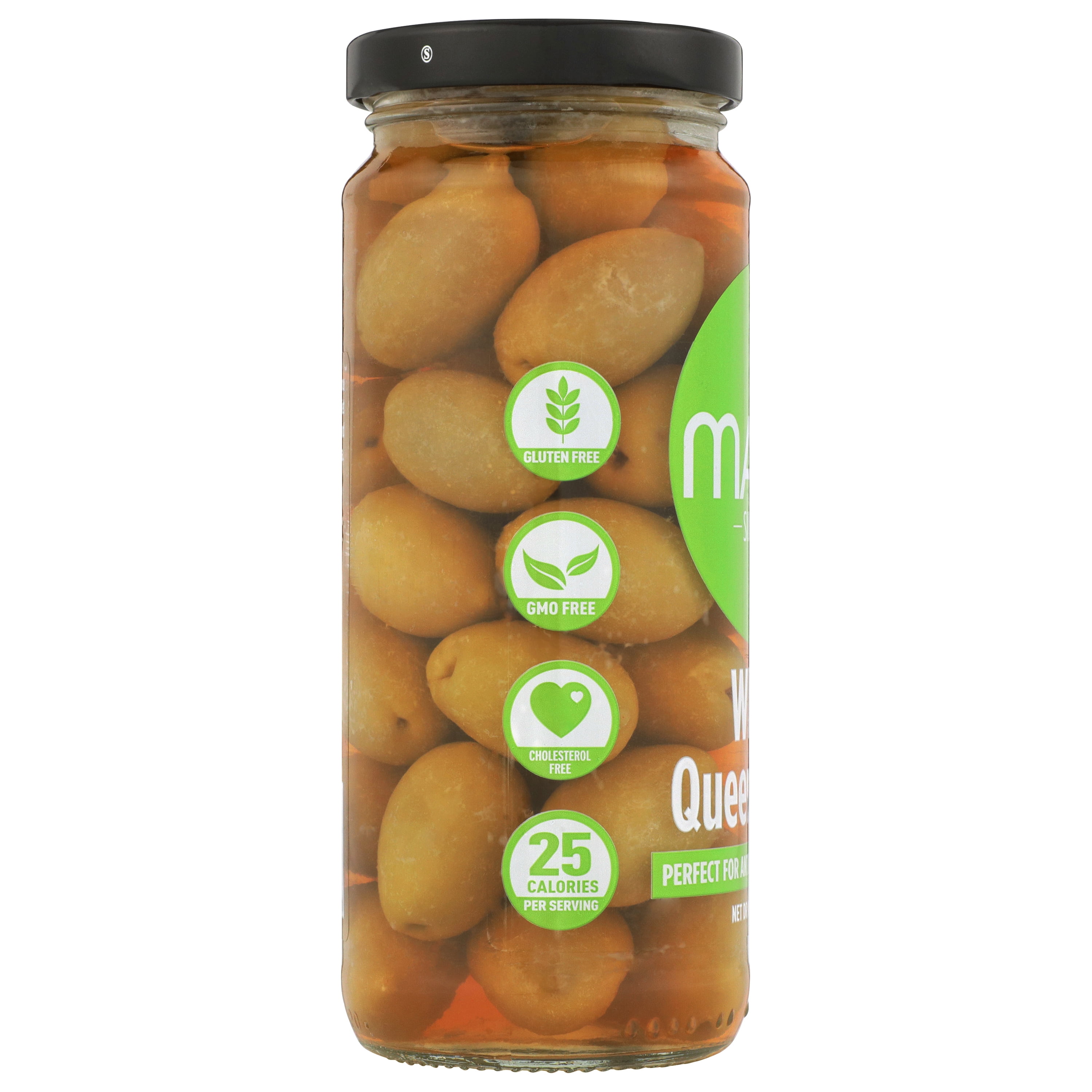 (3 pack) Mario Whole Spanish Queen Olives, 7 oz