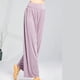 thumbnail image 3 of Gibobby Pantalones dama Pantalones de yoga de talle para mujer Pantalones acampanados adelgazantes para mujer Pantalones de levantamiento de cadera de verano Pantalones de pie(Morado， L), 3 of 5