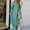 Green, variant on Dresses For Women Summer Ladies Solid Color Casual Long Sleeve Turndown Collar Dress Beach Casual Maxi Sundress